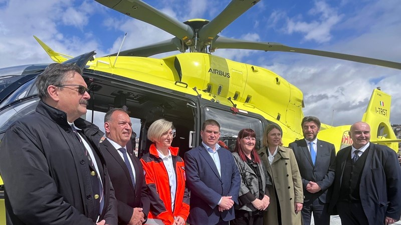 Simulacijskim vježbama obilježeno povijesno uspostavljanje Helikopterske hitne medicinske službe u Republici Hrvatskoj